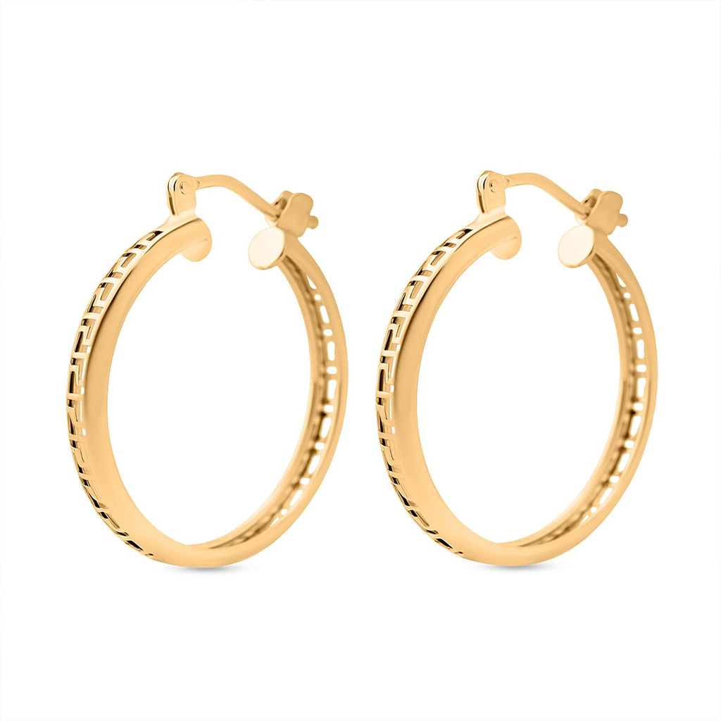 Maestro Collection - 9K Yellow Gold Earring with Clasp. Gold wt 2.00 Gms