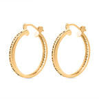 Maestro Collection - 9K Yellow Gold Earring with Clasp. Gold wt 2.00 Gms