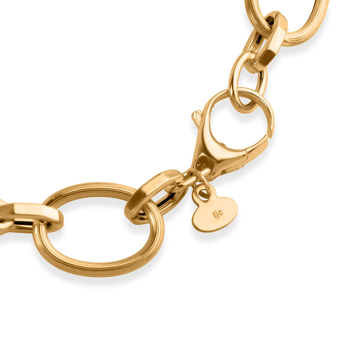 Maestro Collection - 9K Yellow Gold 9.5MM Link Bracelet (Size 7.5) 8289071 3