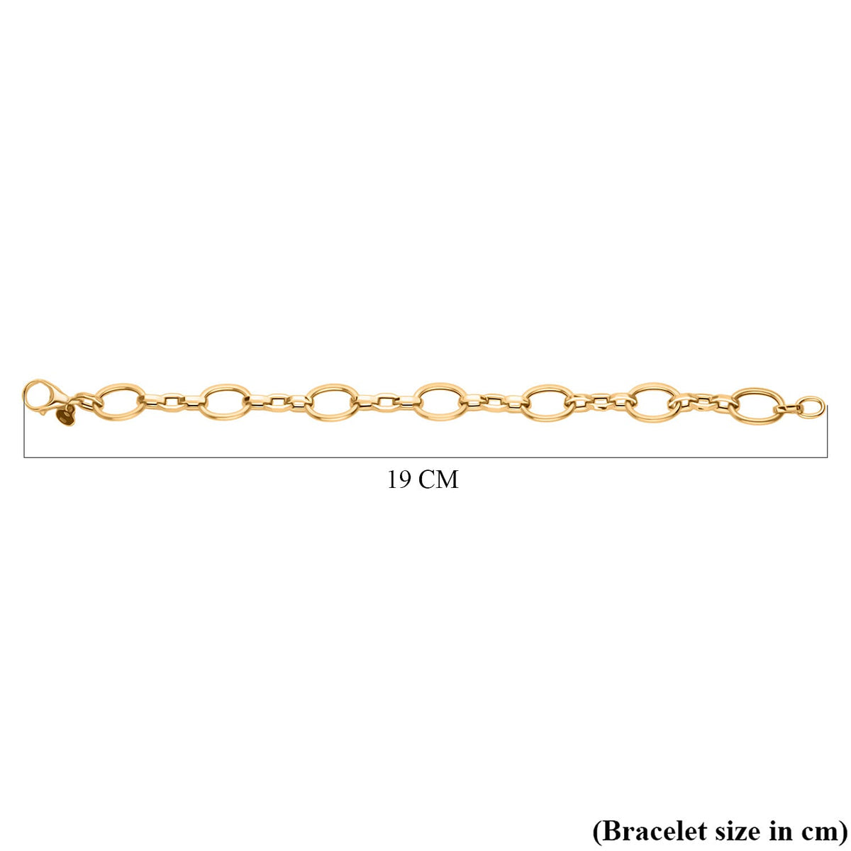 Maestro Collection - 9K Yellow Gold 9.5MM Link Bracelet (Size 7.5) 8289071 4