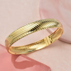 Maestro Collection - 9K Yellow Gold Bangle (Size - 7.5 ), Gold Wt. 6.00 Gms