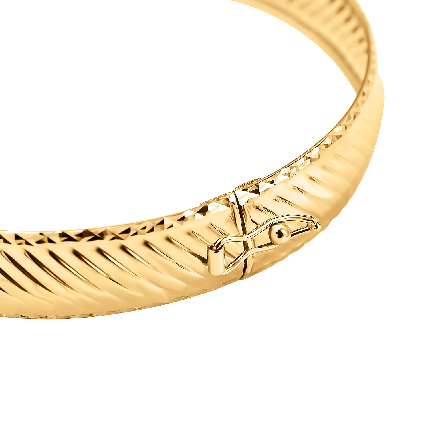 Maestro Collection - 9K Yellow Gold Bangle (Size - 7.5 ), Gold Wt. 6.00 Gms 7570581 5