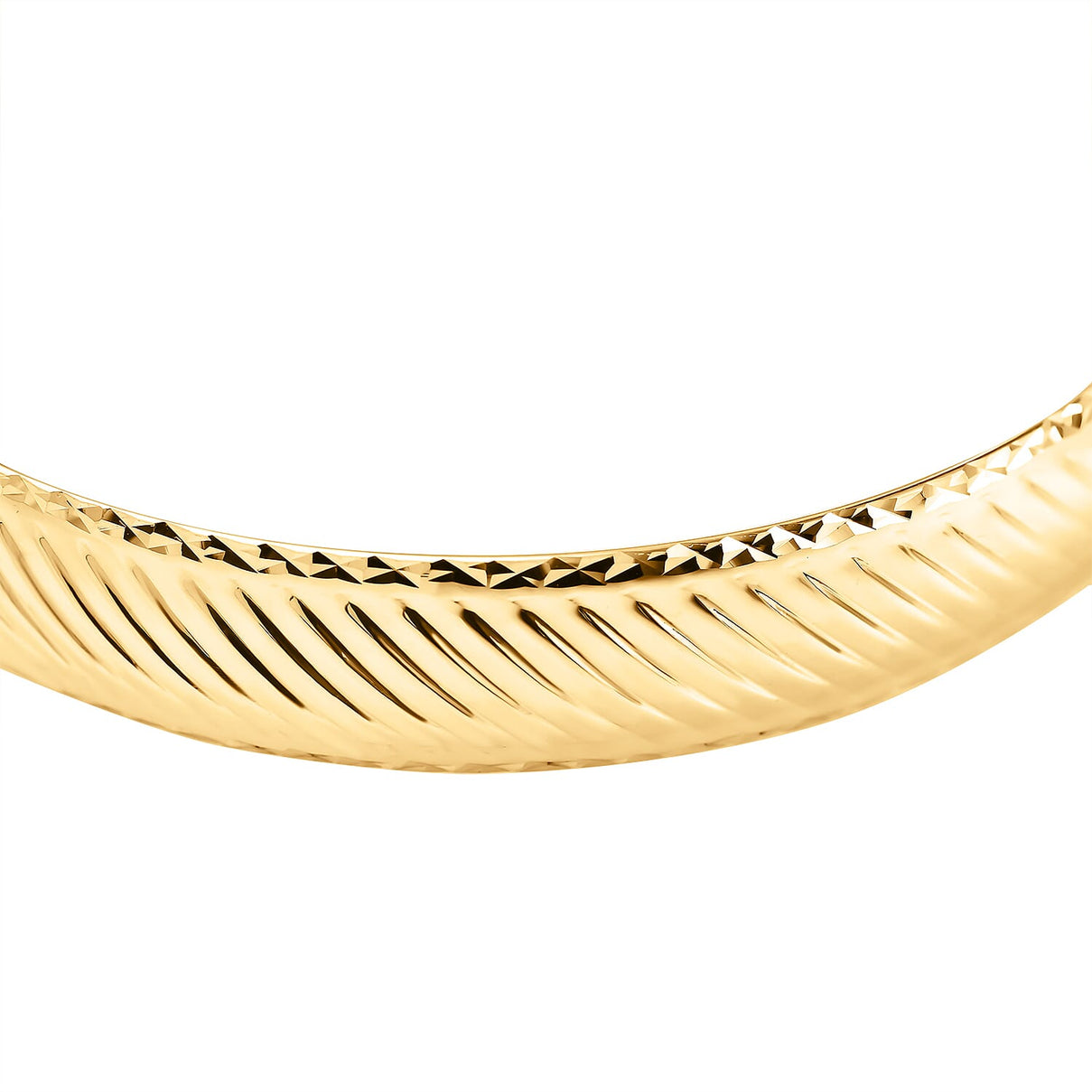 Maestro Collection - 9K Yellow Gold Bangle (Size - 7.5 ), Gold Wt. 6.00 Gms 7570581 6
