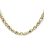 Maestro Collection - 9K Yellow Gold Florence Torchon Link Necklace (Size - 20) with Lobster Clasp, Gold Wt.10.00 Gms.