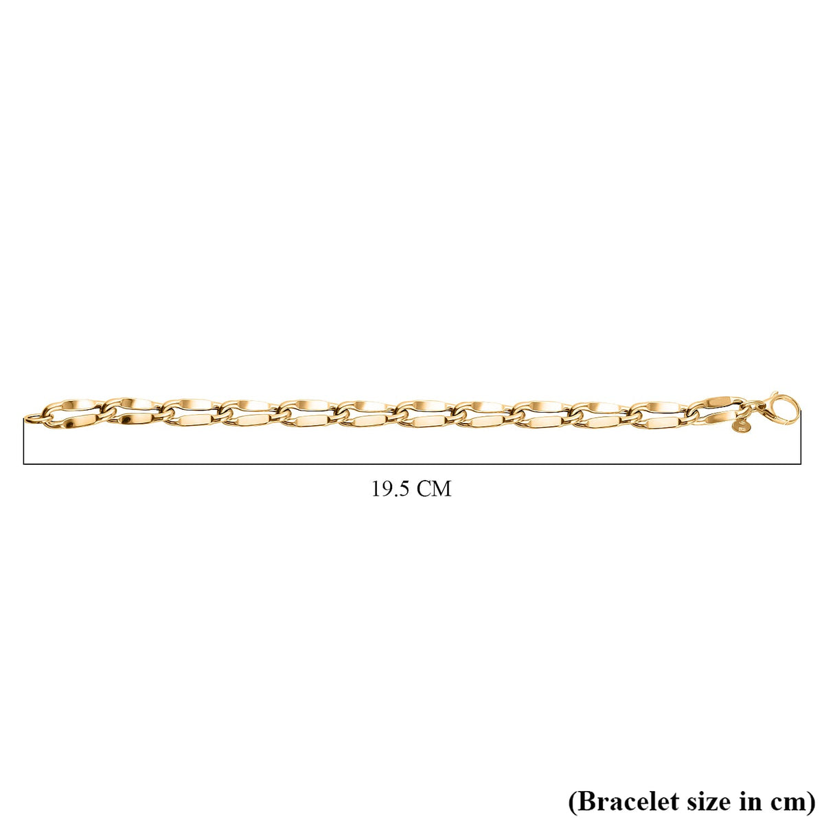 Maestro Collection - 9K Yellow Gold Grande Valentino Bracelet (Size - 7.5) Gold Wt. 4.10 Gms. 7791641 4