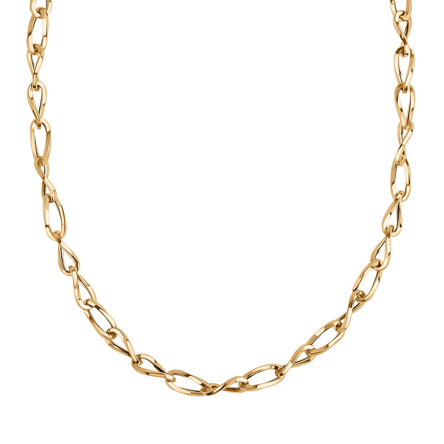 Maestro Collection - 9K Yellow Gold Necklace With Lobster Clasp (Size - 20) 7951730 2