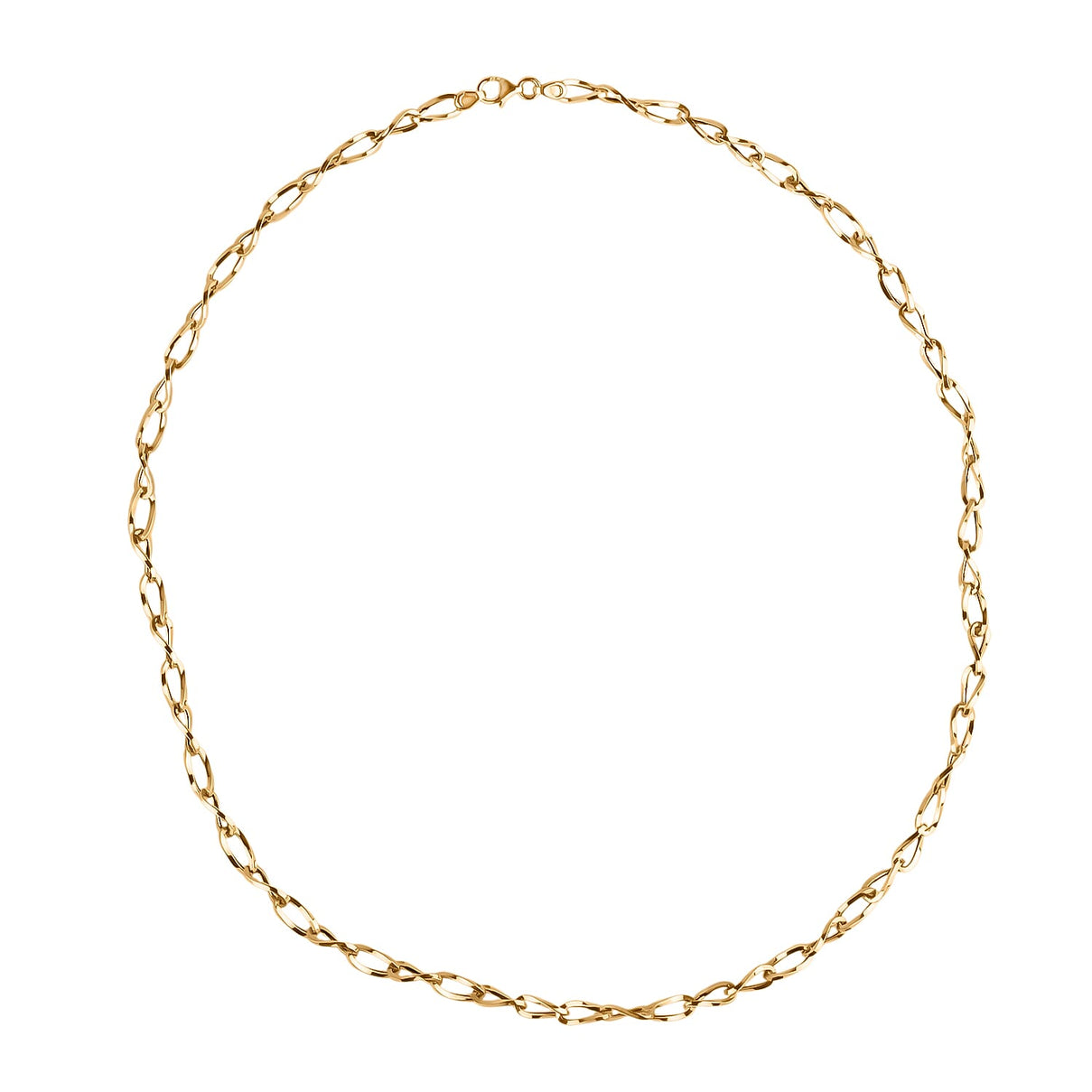 Maestro Collection - 9K Yellow Gold Necklace With Lobster Clasp (Size - 20) 7951730 5