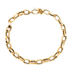 Maestro Collection - 9K Yellow Gold Rolo Bracelet (Size - 7.5).Gold wt 3.01 Gms