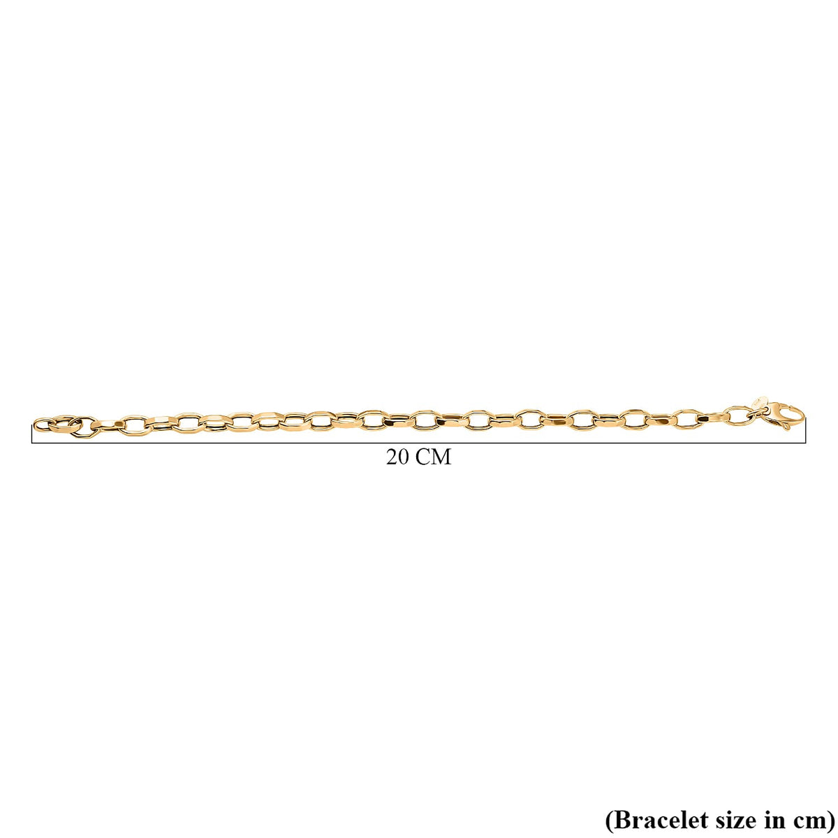 Maestro Collection - 9K Yellow Gold Rolo Bracelet (Size - 7.5).Gold wt 3.01 Gms 7706969 5