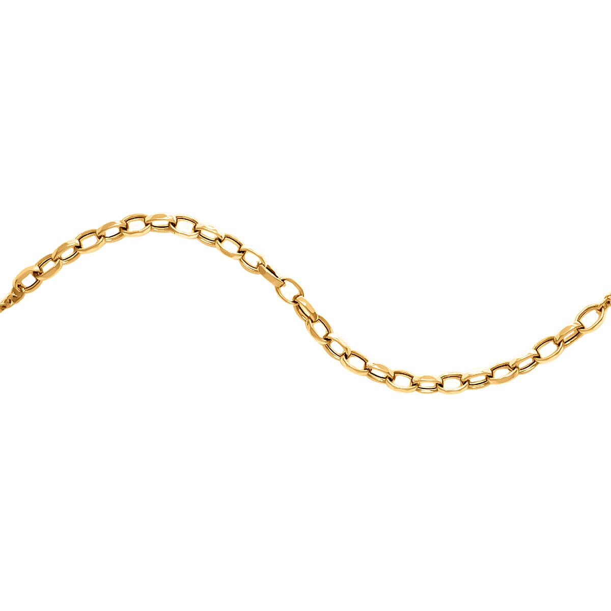 Maestro Collection - 9K Yellow Gold Rolo Bracelet (Size - 7.5) 2.95 Grams 7373324 0