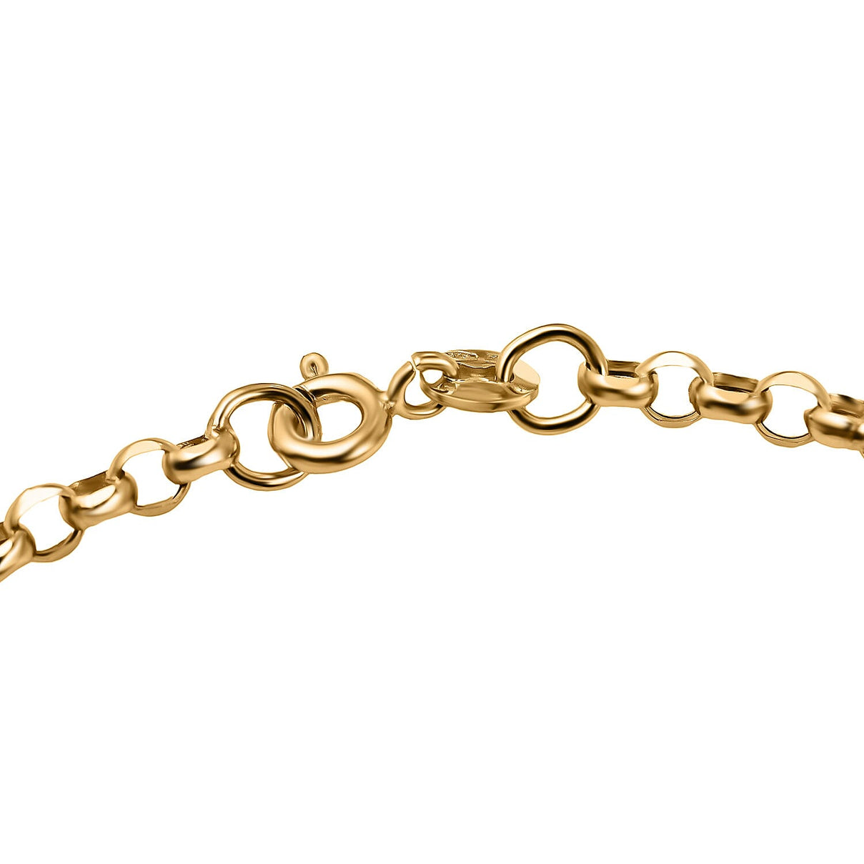 9K Yellow Gold Rolo Bracelet (Size - 7.5) Gold Wt 2.01 gms 7722956 4