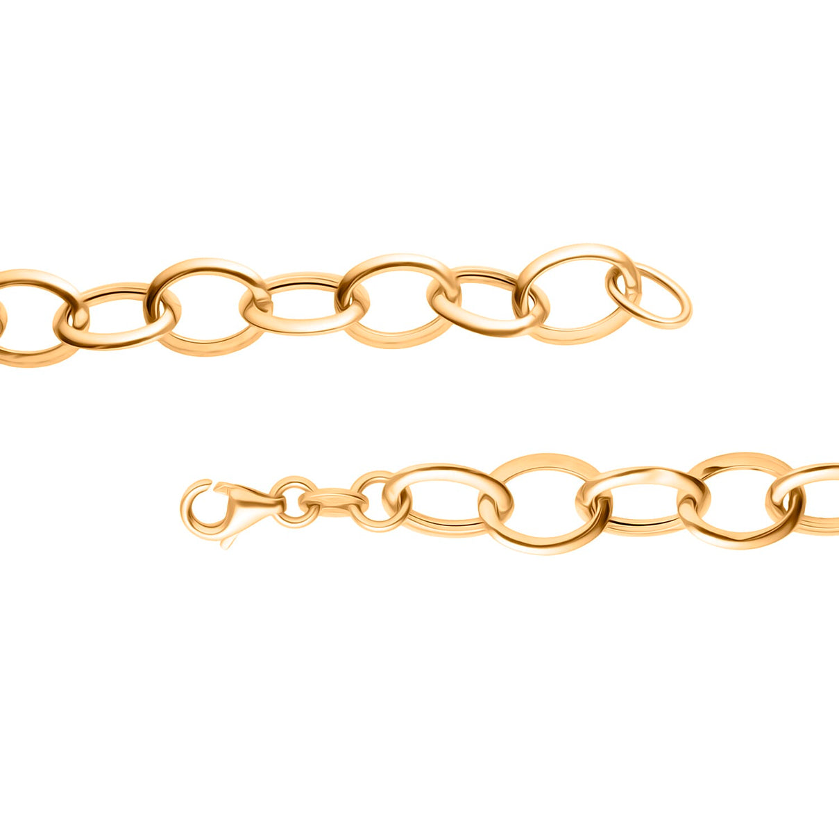 Maestro Collection - 9K Yellow Gold Rolo Bracelet (Size - 7.5) 7792174 3