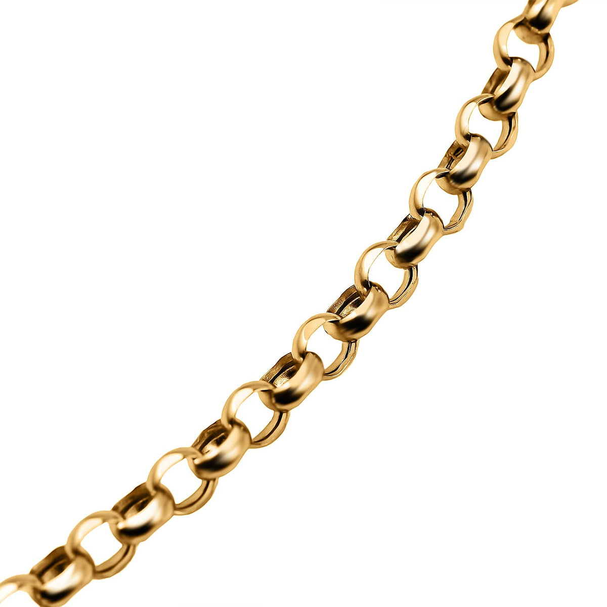 Maestro Collection - 9K Yellow Gold Rolo Necklace (Size - 20), Gold Wt. 4.5 Gms 7722959 4