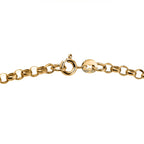 Maestro Collection - 9K Yellow Gold Rolo Necklace (Size - 20), Gold Wt. 4.5 Gms
