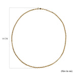 Maestro Collection - 9K Yellow Gold Rolo Necklace (Size - 20), Gold Wt. 4.5 Gms