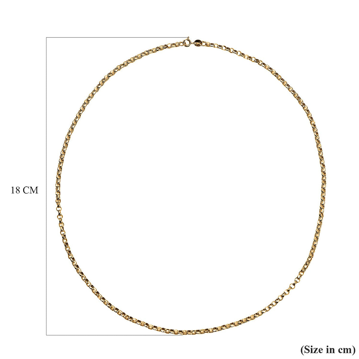 Maestro Collection - 9K Yellow Gold Rolo Necklace (Size - 20), Gold Wt. 4.5 Gms 7722959 6