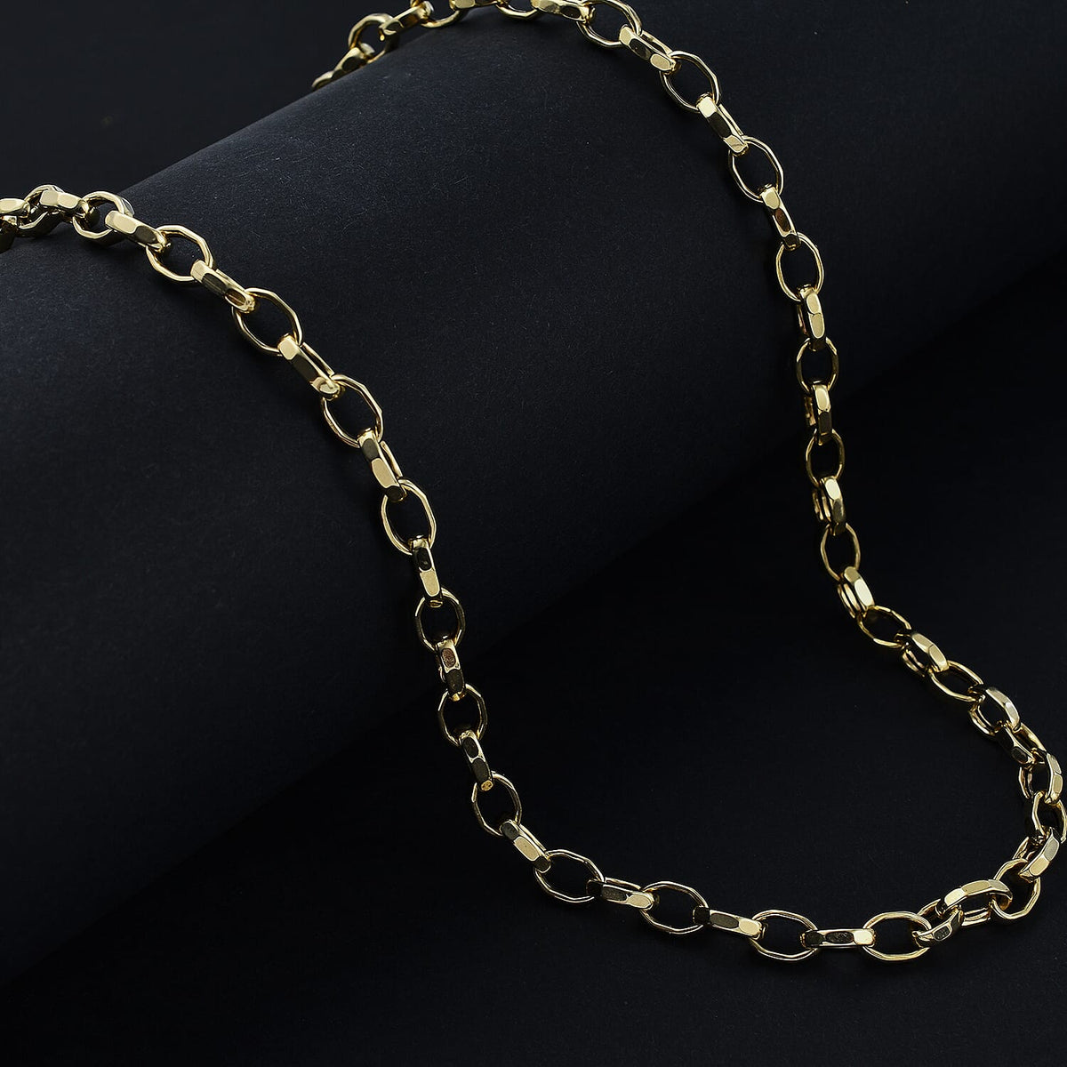 Maestro Collection - 9K Yellow Gold Rolo Necklace (Size - 20), Gold Wt 7.01 GM 7706959 1