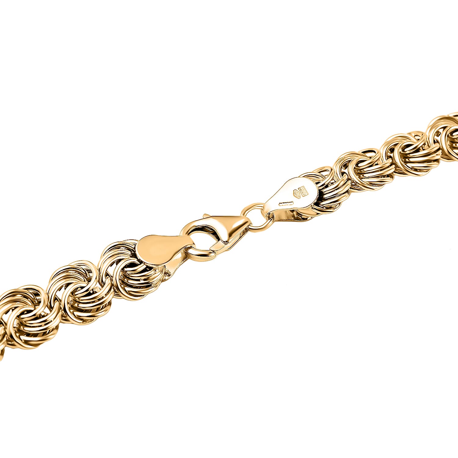 Maestro Collection - 9K Yellow Gold Rosetta Necklace (Size - 20), Gold Wt. 11.40 Gms 7570831 2
