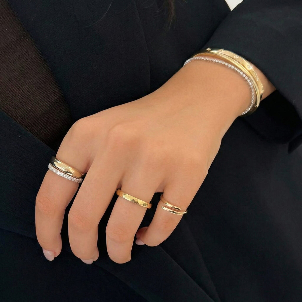 Maestro Collection - Italian Made 9K Yellow Gold Ring 8319374 4