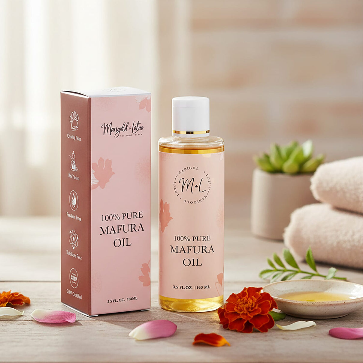 Marigold &amp; Lotus - 100% Pure Mafura Oil - 100 ML 8241554 2