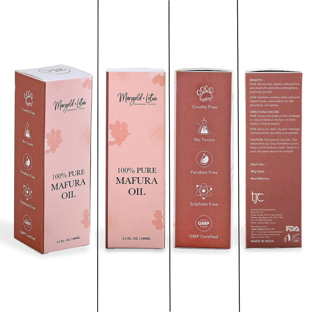Marigold & Lotus - 100% Pure Mafura Oil - 100 ML