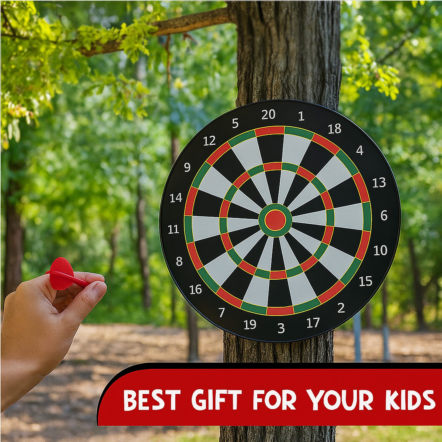 Magnetic Dartboard With 2 Sets of Magnetic Darts 8094371 3