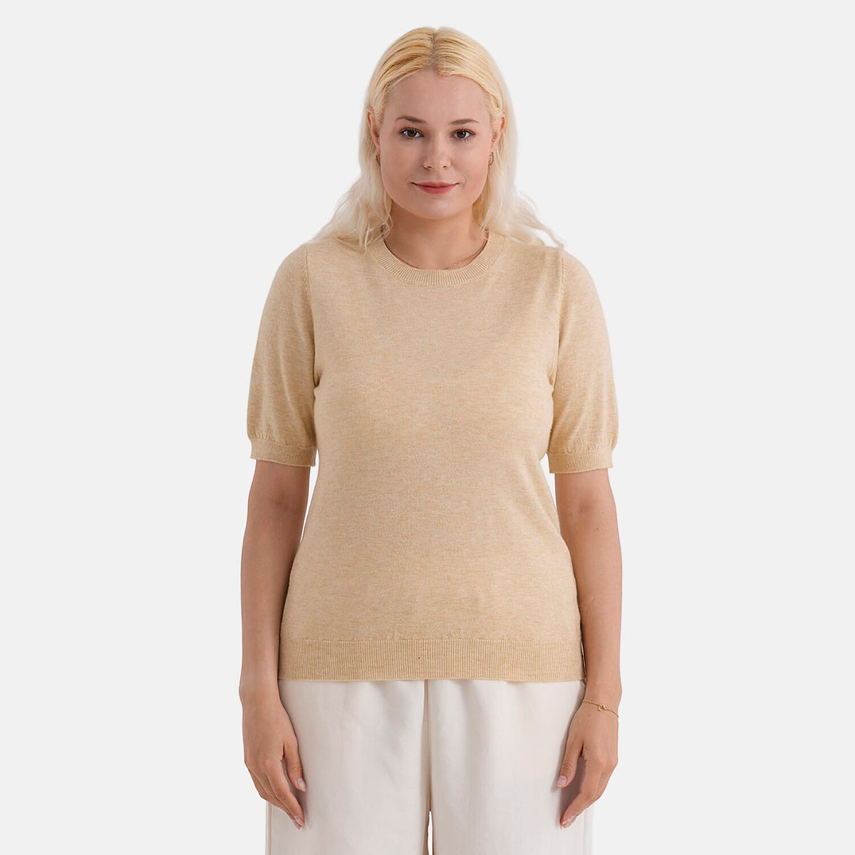 &amp; Maisi Patterned Top (Size - L/XL) - Beige V32619132 0