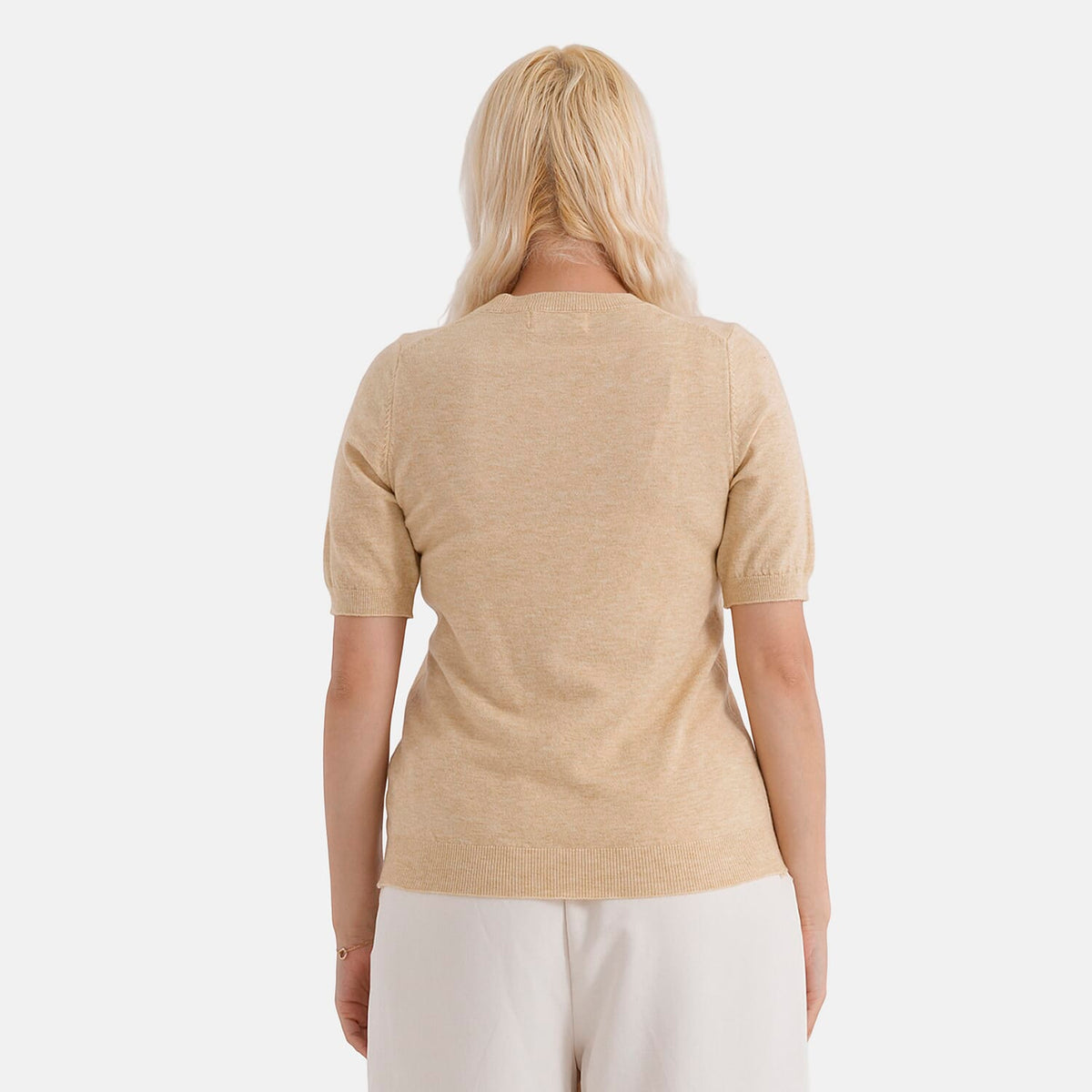 &amp; Maisi Patterned Top (Size - L/XL) - Beige V32619132 3