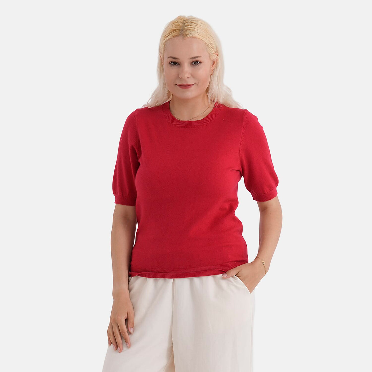 &amp; Maisi Patterned Top (Size - L/XL) - Red V32612037 0