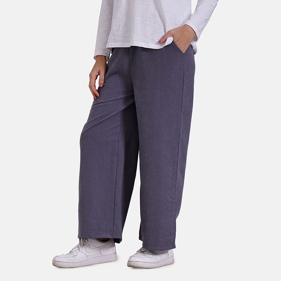 &amp; Maisi Patterned Womens Wide Leg Trousers V32614458 0