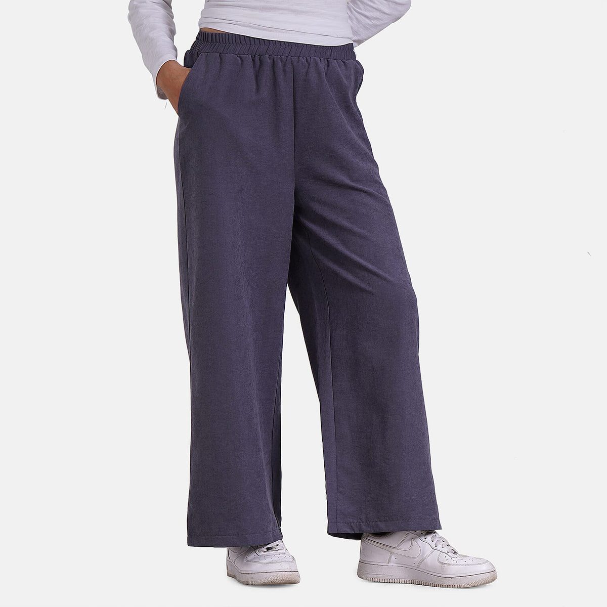 &amp; Maisi Patterned Womens Wide Leg Trousers V32614458 2