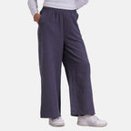 La Marey Womens Wide Leg Lounge High Waist Trouser (Size S) - Grey