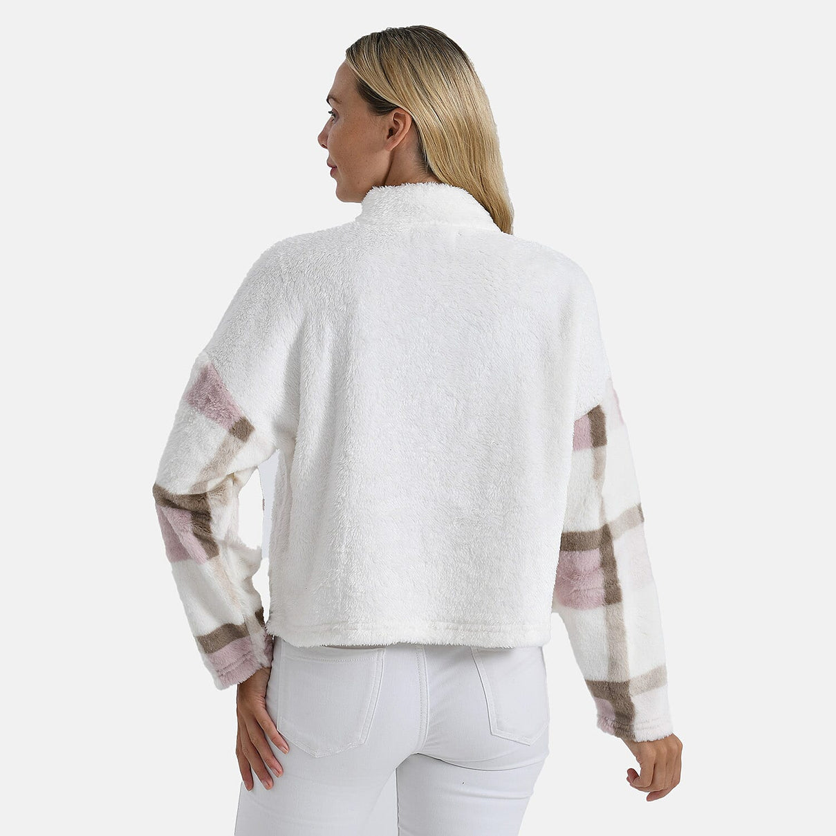 &amp;amp; Maisi Plush Hoodie with Zip 8247293 2