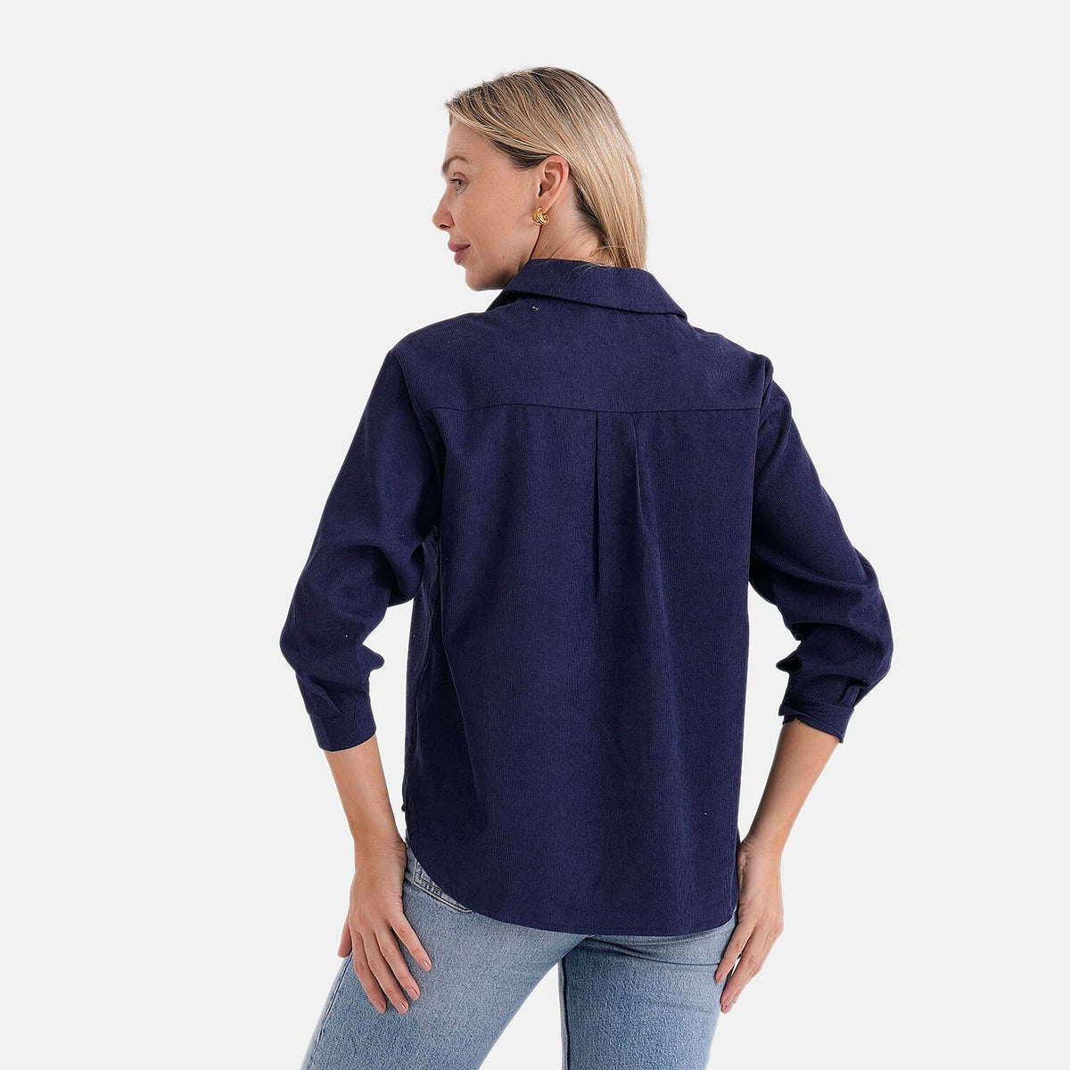 &amp; Maisi Shirt (Size - Small) - Navy Blue V32703016 3