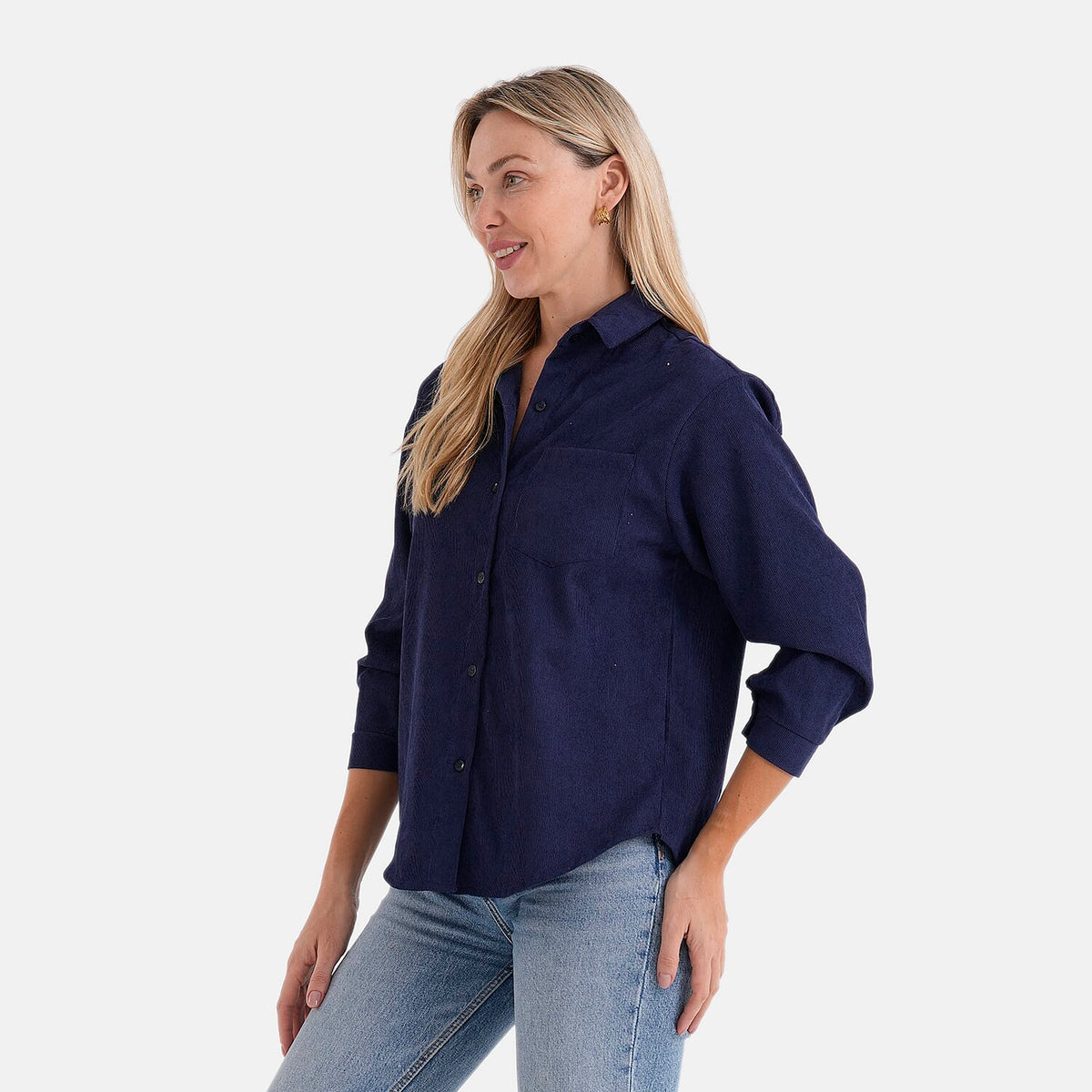 &amp; Maisi Shirt (Size - Small) - Navy Blue V32703016 4