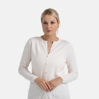 - Maisi Solid Cardigan (Size - S) - Nude