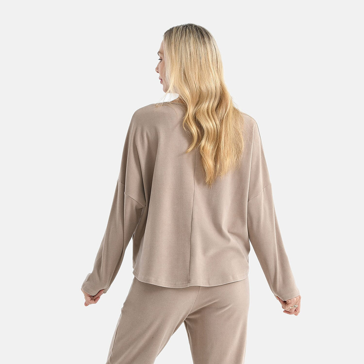&amp; Maisi Solid Top (Size - Medium) - Brown &amp; Blue V32591644 2