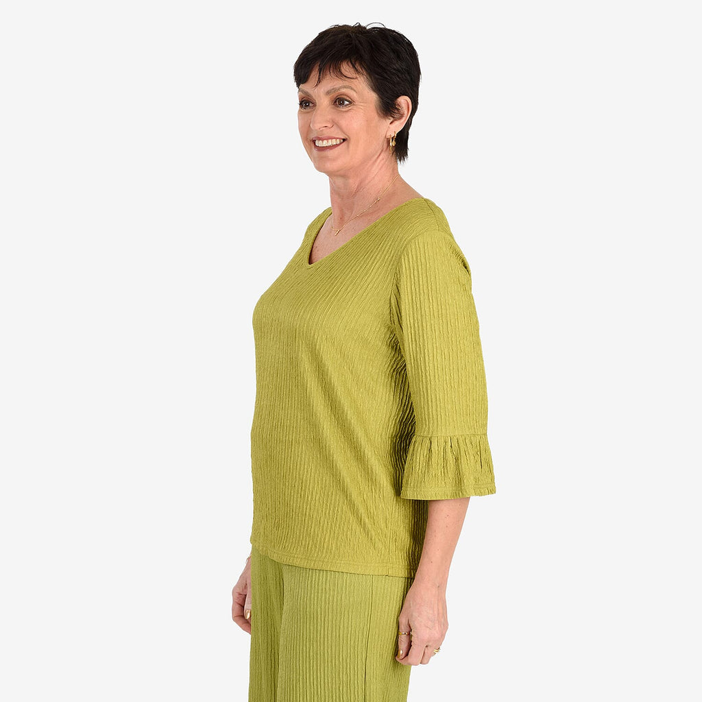 & Maisi  Tee (Size - Large) - Light Green