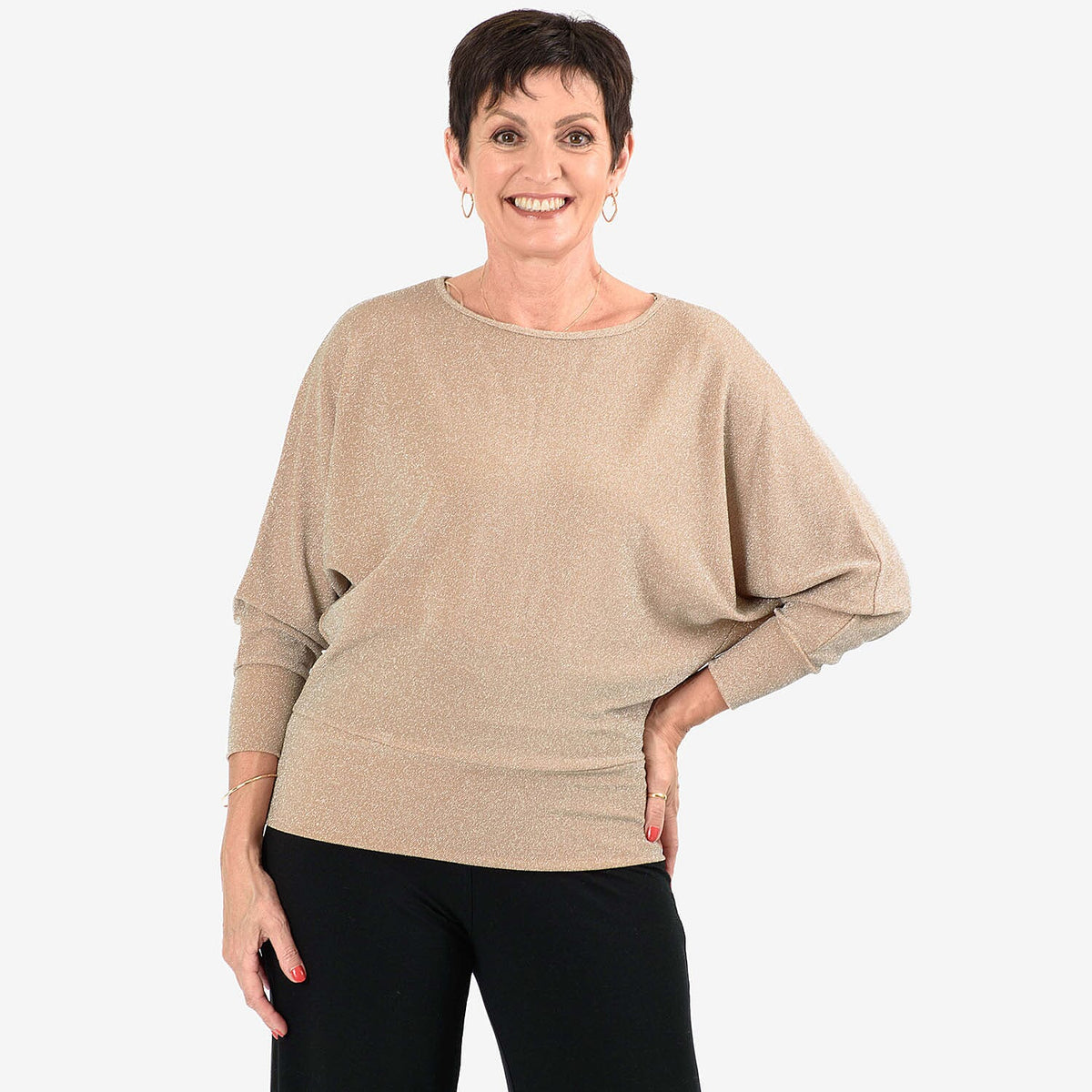 &amp; Maisi  Top (Size - Large) - Mocha V32611958 0