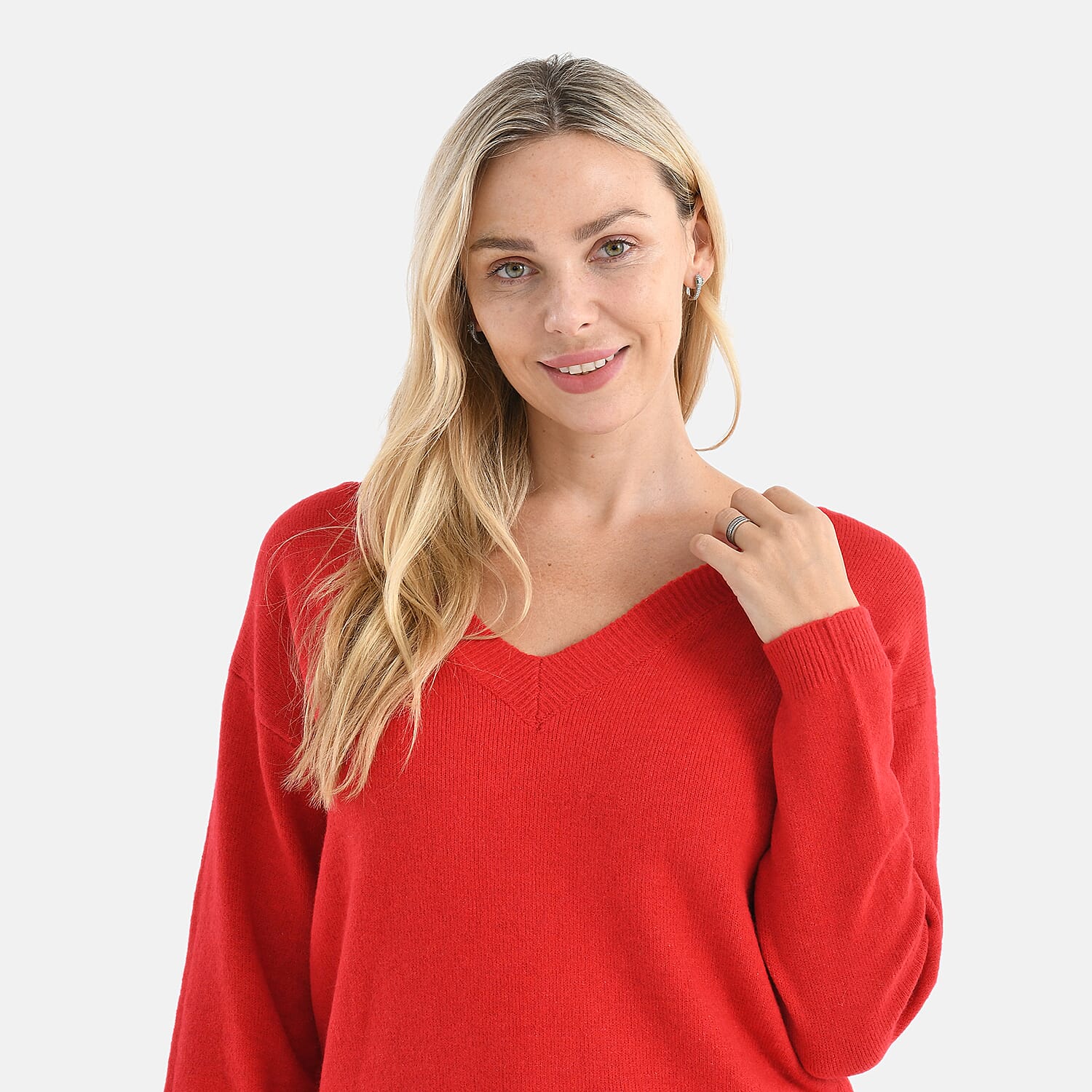 Maisi V-neck knitted jumper 8252752 5