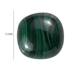 Malachite Cushion 12x12 mm