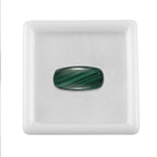 Malachite Cushion Shape Gemstone 7.1 Ct.