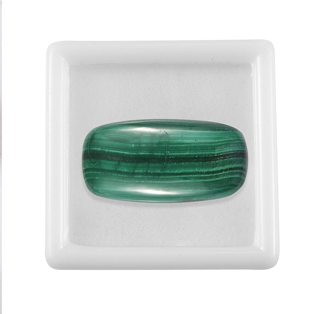 Malachite Cushion Shape Gemstone 22.42 Ct.