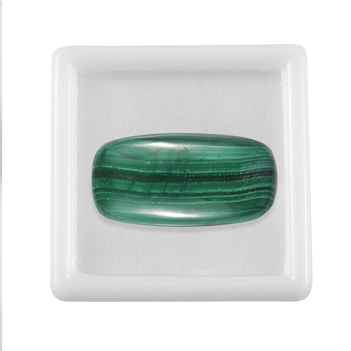 22.42 Ct. Malachite Loose Gemstone in Cushion Shape 8062319 2