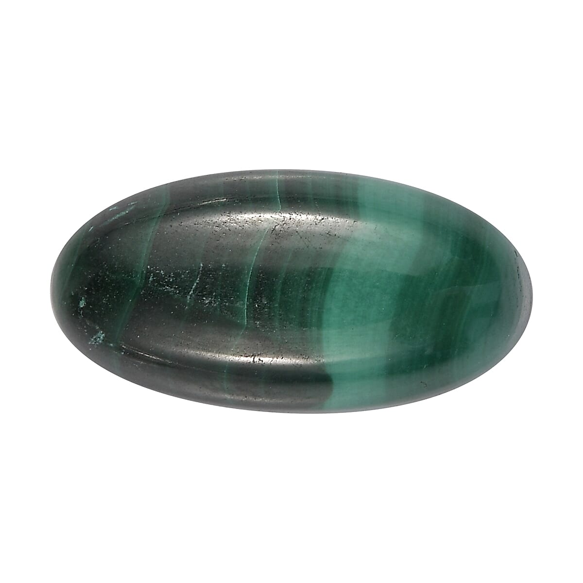 6.3 Ct. Malachite Loose Gemstone in Oval Shape 8062327 0