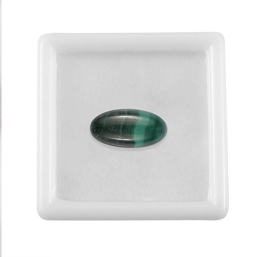 Malachite Oval Shape Gemstone 6.3 Ct.