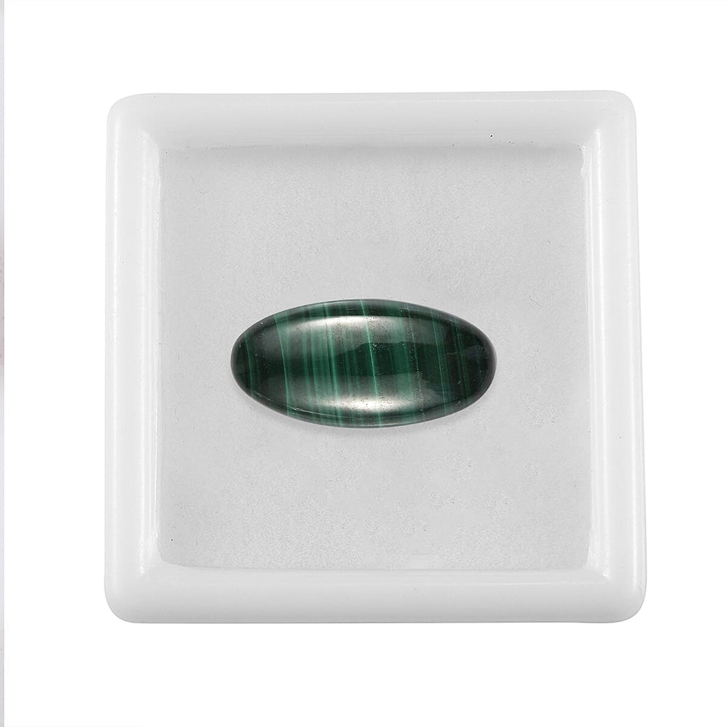 Malachite Oval Shape Gemstone 10.21 Ct.