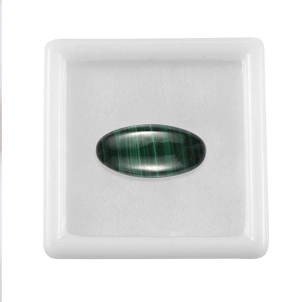 10.21 Ct. Malachite Loose Gemstone in Oval Shape 8062328 2