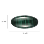 Malachite Oval Shape Gemstone 10.21 Ct.