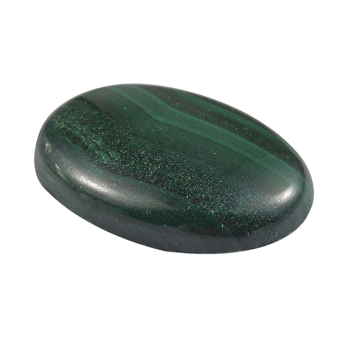34.89 Ct. Malachite Loose Gemstone in Oval Shape 8062330 1